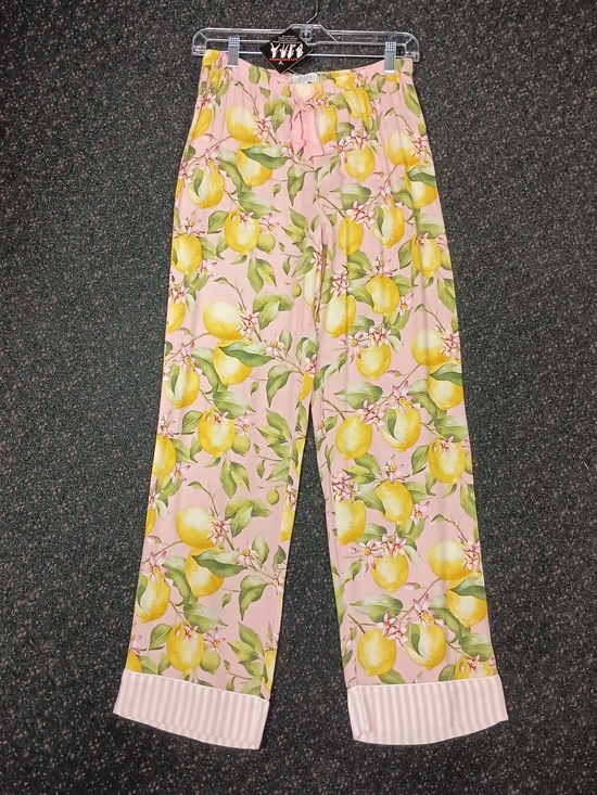 PJ Salvage Other - PJ Salvage Pink Lemon-Print Pajama Pants